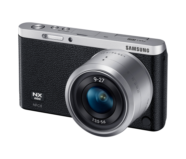 Samsung NX MINI BLACK + OBIEKTYW 9-27 MM - 1395586 - zdjęcie 2